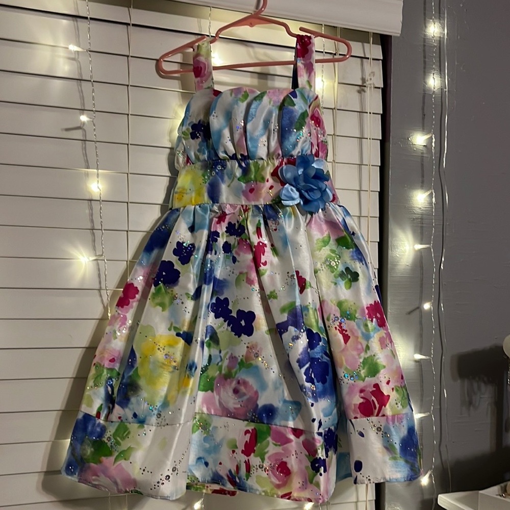 Floral Little Girls dress